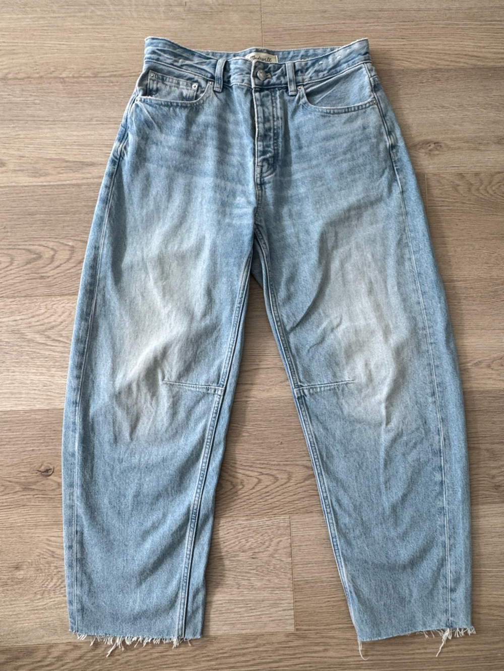 Madewell Curvy Barrel Jean